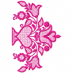 Flowers And Tree Embroidery Design 10 Flowers And Tree Embroidery Design 10